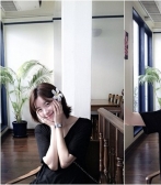 한효주 머리에 …